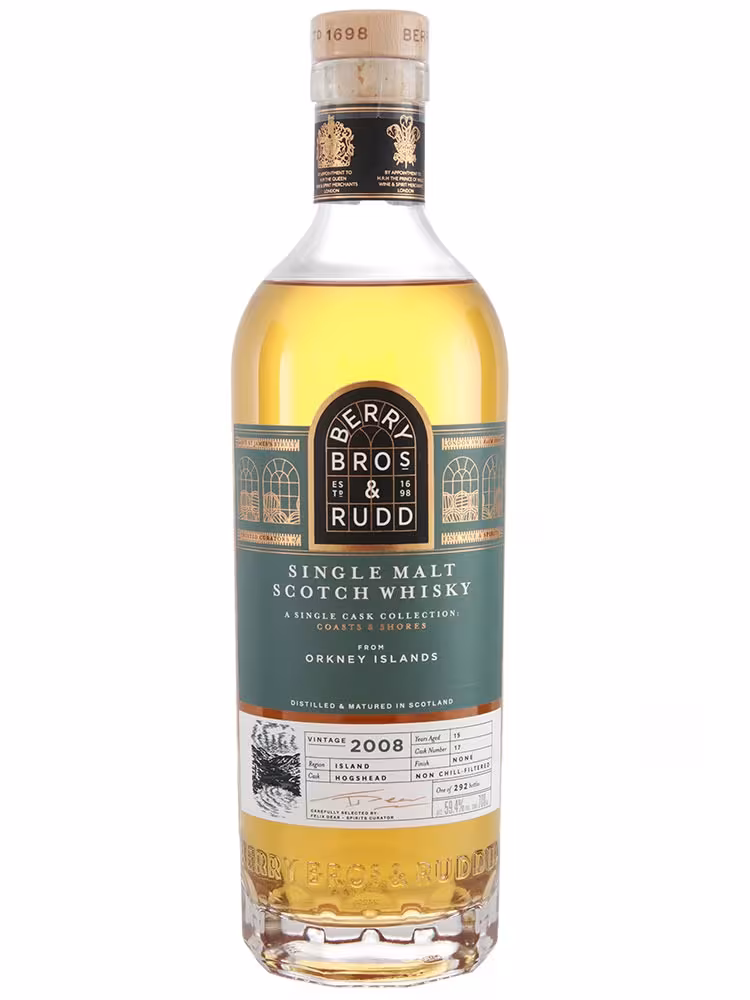 Orkney 2008 15 Year Old 'Coast and Shores' #17 Berry Bros 59.4% 70cl