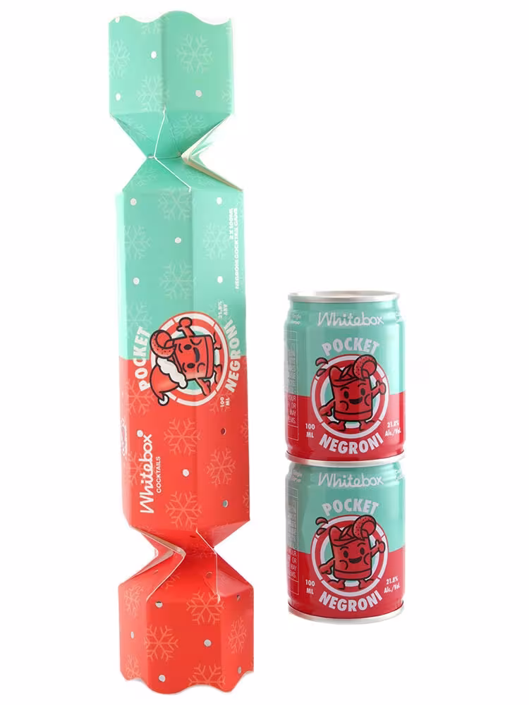 Whitebox Pocket Negroni Christmas Cracker 21.8% 2x10cl