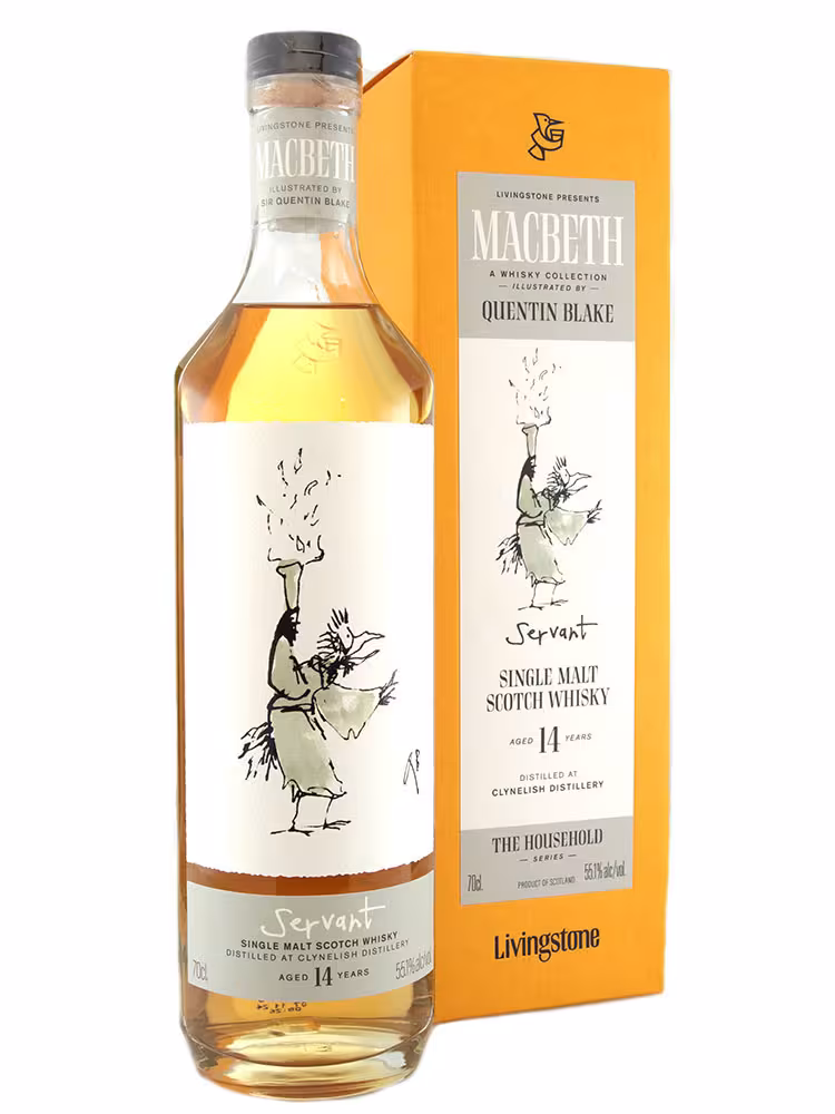 Clynelish 2010 14 Year Old 'Servant' FF Bourbon Macbeth Act 2 55.1% 70cl