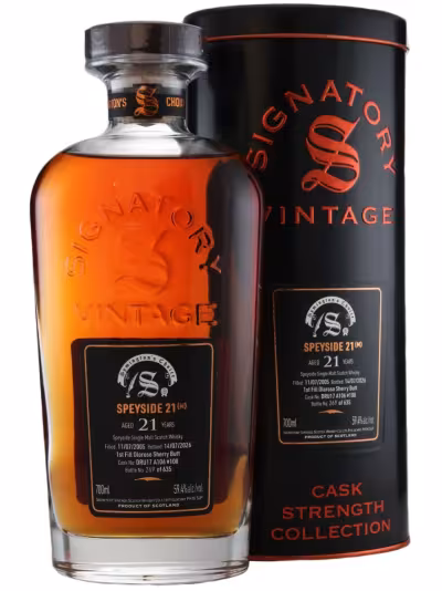 Speyside (M) 2005 21 Year Old Symington's Choice 59.4% 70cl